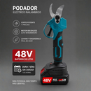 Podadora Eléctrica Inalámbrica con Brazo Extensor BiVolt 600W y 2 Baterías + REGALO: Bolsa Multiuso - ¡Llevá 2 y Pagá 1!